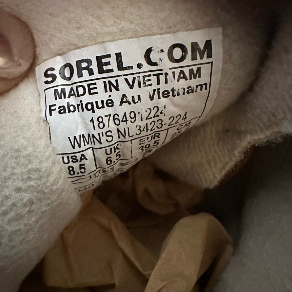 Sorel Explorer Joan Boots Women’s 8.5 Brown/grey - Picture 10 of 11